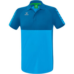 erima Six Wings Poloshirt curacao/mykonos S