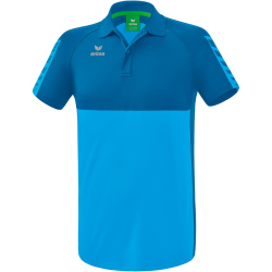 erima Six Wings Poloshirt curacao/mykonos M