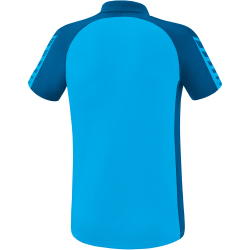 erima Six Wings Poloshirt curacao/mykonos L