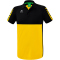 erima Six Wings Poloshirt gelb/schwarz 3XL