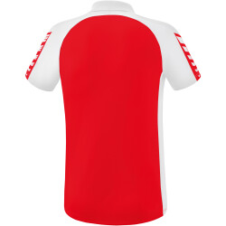erima Six Wings Poloshirt rot/weiß S