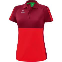 erima Six Wings Poloshirt Damen rot/bordeaux 34