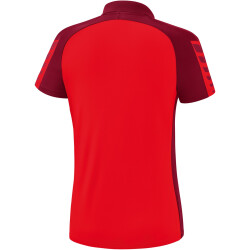 erima Six Wings Poloshirt Damen rot/bordeaux 34