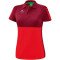 erima Six Wings Poloshirt Damen rot/bordeaux 34