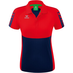 erima Six Wings Poloshirt Damen new navy/rot 38