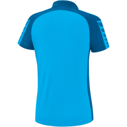 erima Six Wings Poloshirt Damen curacao/mykonos 34