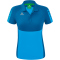 erima Six Wings Poloshirt Damen curacao/mykonos 34