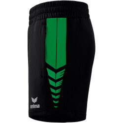 erima Six Wings Worker Shorts Damen schwarz/smaragd 44