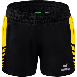 erima Six Wings Worker Shorts Damen schwarz/gelb 38