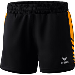 erima Six Wings Worker Shorts Damen schwarz/new orange 38