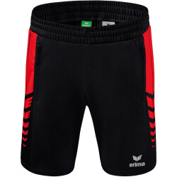 erima Six Wings Worker Shorts schwarz/rot L