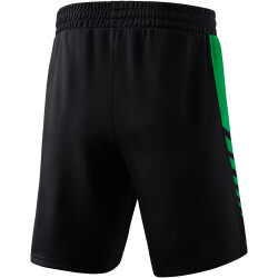 erima Six Wings Worker Shorts schwarz/smaragd L
