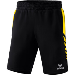 erima Six Wings Worker Shorts schwarz/gelb L