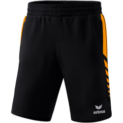 erima Six Wings Worker Shorts schwarz/new orange L