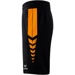 erima Six Wings Worker Shorts schwarz/new orange XL