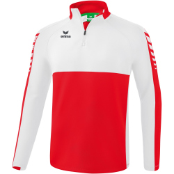 erima Six Wings Trainings-Top rot/wei&szlig; 3XL