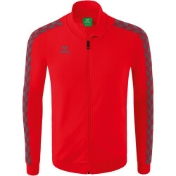 erima Essential Team Tracktop Sweatjacke rot/slate grey 128
