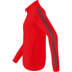 erima Essential Team Tracktop Sweatjacke rot/slate grey 128