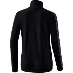 erima Essential Team Tracktop Sweatjacke Damen schwarz/slate grey 44