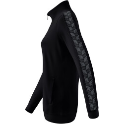 erima Essential Team Tracktop Sweatjacke Damen schwarz/slate grey 44