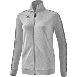 erima Essential Team Tracktop Sweatjacke Damen hellgrau...