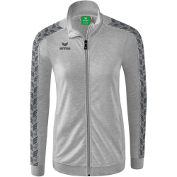 erima Essential Team Tracktop Sweatjacke Damen hellgrau...