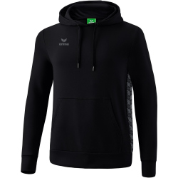 erima Essential Team Hoodie schwarz/slate grey 152