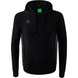 erima Essential Team Hoodie schwarz/slate grey 3XL