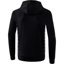 erima Essential Team Hoodie schwarz/slate grey 3XL