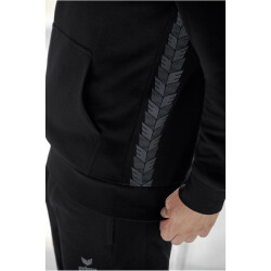 erima Essential Team Hoodie schwarz/slate grey 3XL
