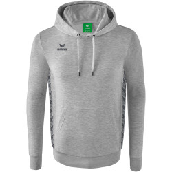 erima Essential Team Hoodie hellgrau melange/slate grey 128