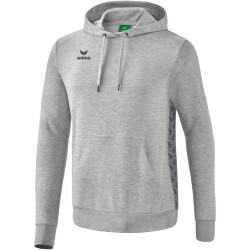 erima Essential Team Hoodie hellgrau melange/slate grey M