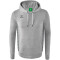 erima Essential Team Hoodie hellgrau melange/slate grey M