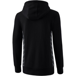erima Essential Team Hoodie Damen schwarz/slate grey 34