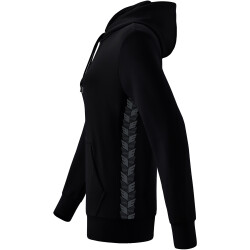 erima Essential Team Hoodie Damen schwarz/slate grey 34