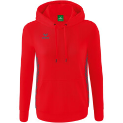 erima Essential Team Hoodie Damen rot/slate grey 34