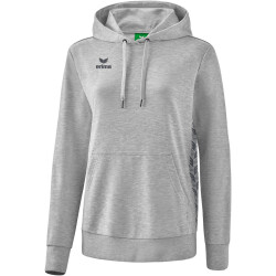 erima Essential Team Hoodie Damen hellgrau melange/slate...