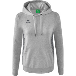 erima Essential Team Hoodie Damen hellgrau melange/slate...
