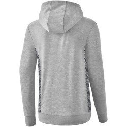 erima Essential Team Hoodie Damen hellgrau melange/slate grey 44