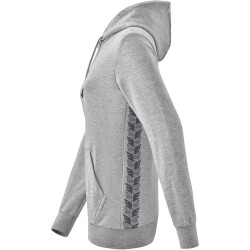 erima Essential Team Hoodie Damen hellgrau melange/slate grey 44