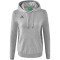 erima Essential Team Hoodie Damen hellgrau melange/slate grey 44