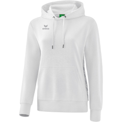 erima Essential Team Hoodie Damen weiß/monument...