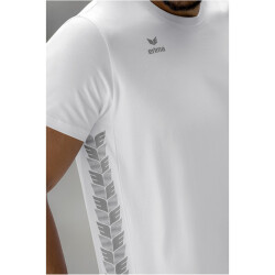 erima Essential Team T-Shirt weiß/monument grey 128