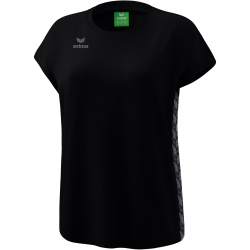 erima Essential Team T-Shirt Damen schwarz/slate grey 44