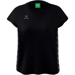 erima Essential Team T-Shirt Damen schwarz/slate grey 44