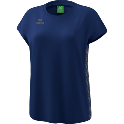 erima Essential Team T-Shirt Damen new navy/slate grey 44