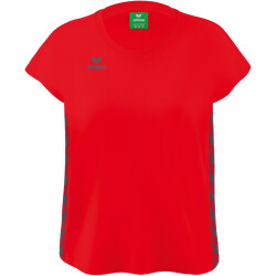 erima Essential Team T-Shirt Damen rot/slate grey 34