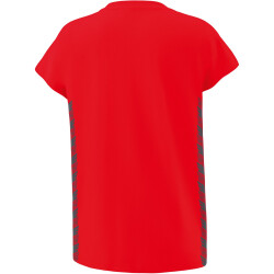 erima Essential Team T-Shirt Damen rot/slate grey 44