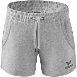 erima Essential Team Sweatshorts Damen hellgrau melange 34