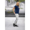 erima Essential Team Jogginghose Damen hellgrau melange/slate grey 34